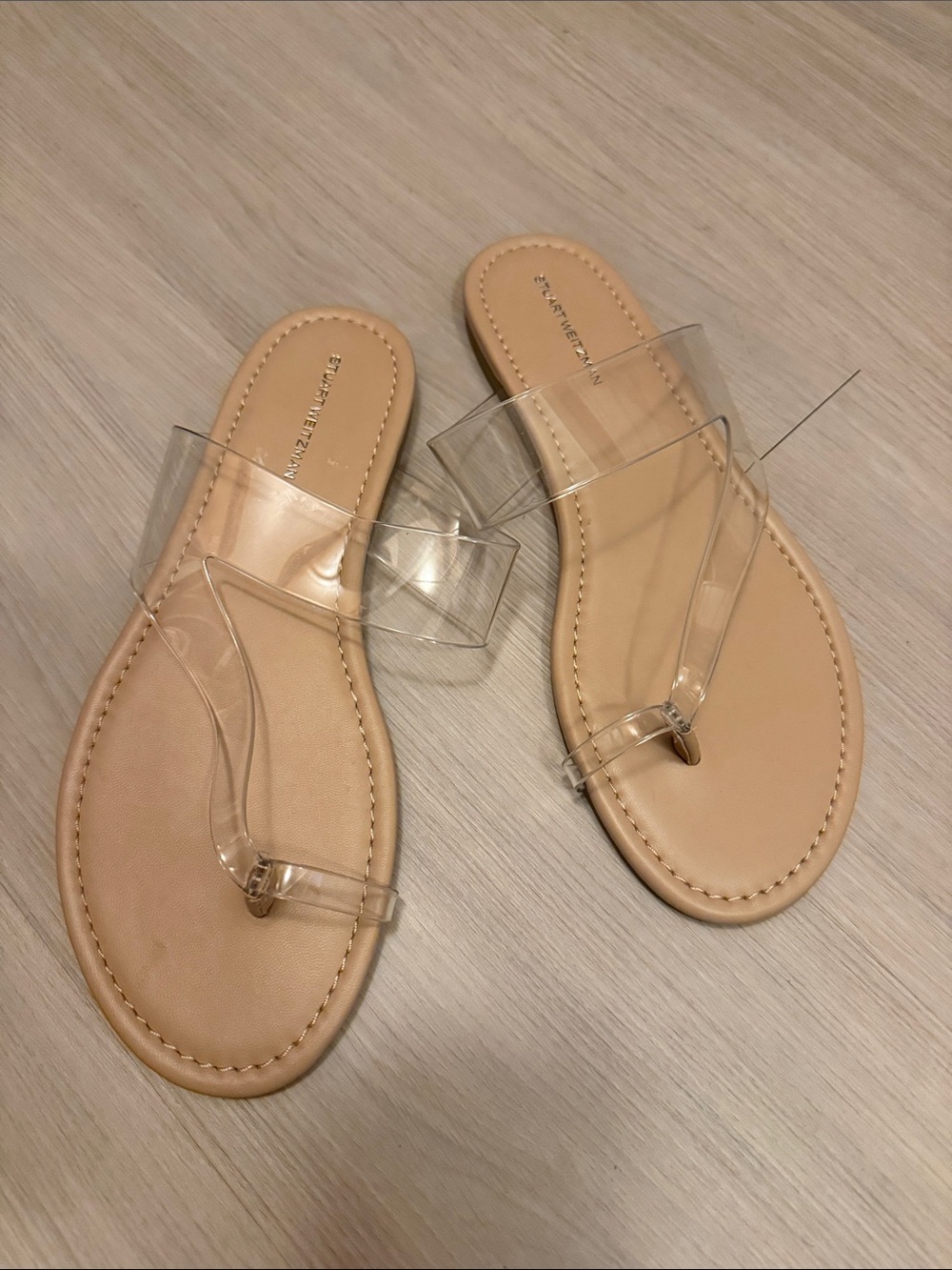 Stuart Weitzman Women’s Remy Toe Strap Sandal - Picture 2 of 3